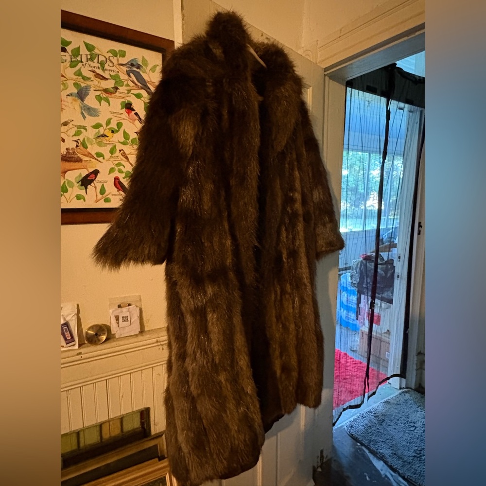 Luxurious Vintage Beaver Fur Coat
